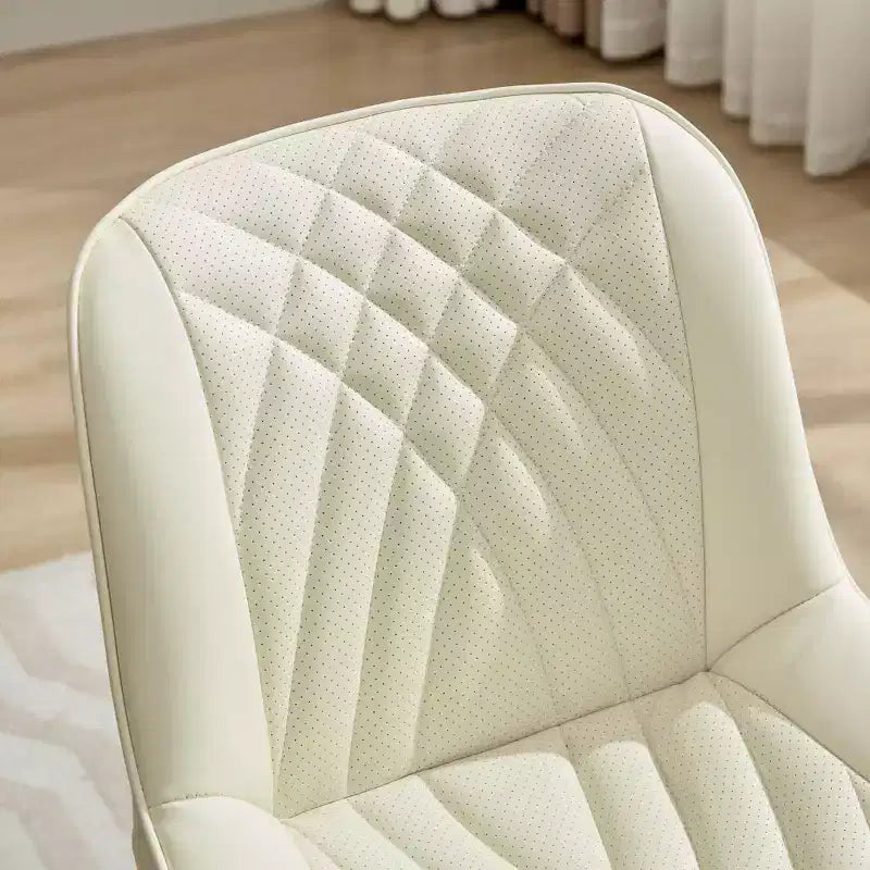 Lot de 2 chaises de salle à manger modernes du milieu du siècle, revêtement en similicuir, confortables pour cuisine et salle à manger