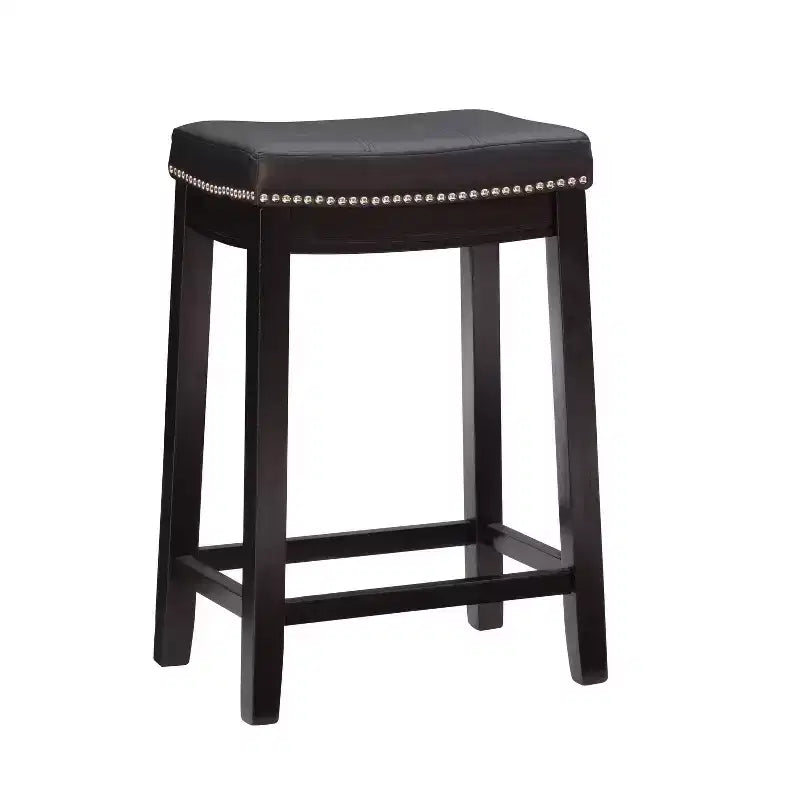 Lot de 2 tabourets de bar hauteur comptoir Claridge -