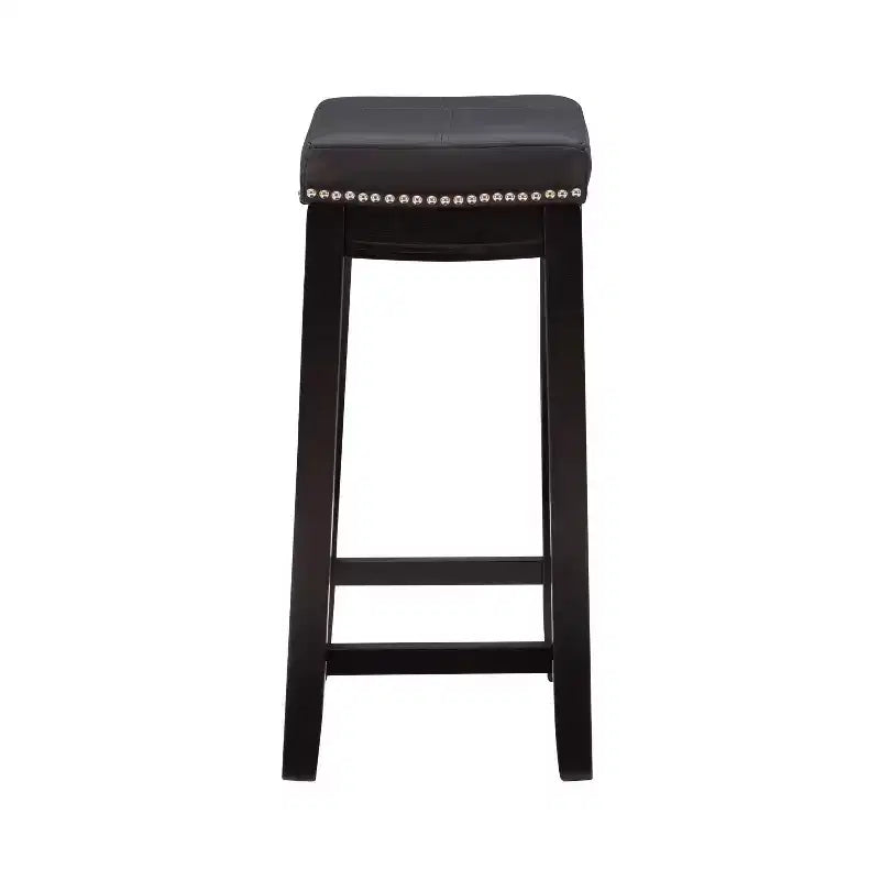 Lot de 2 tabourets de bar hauteur comptoir Claridge -
