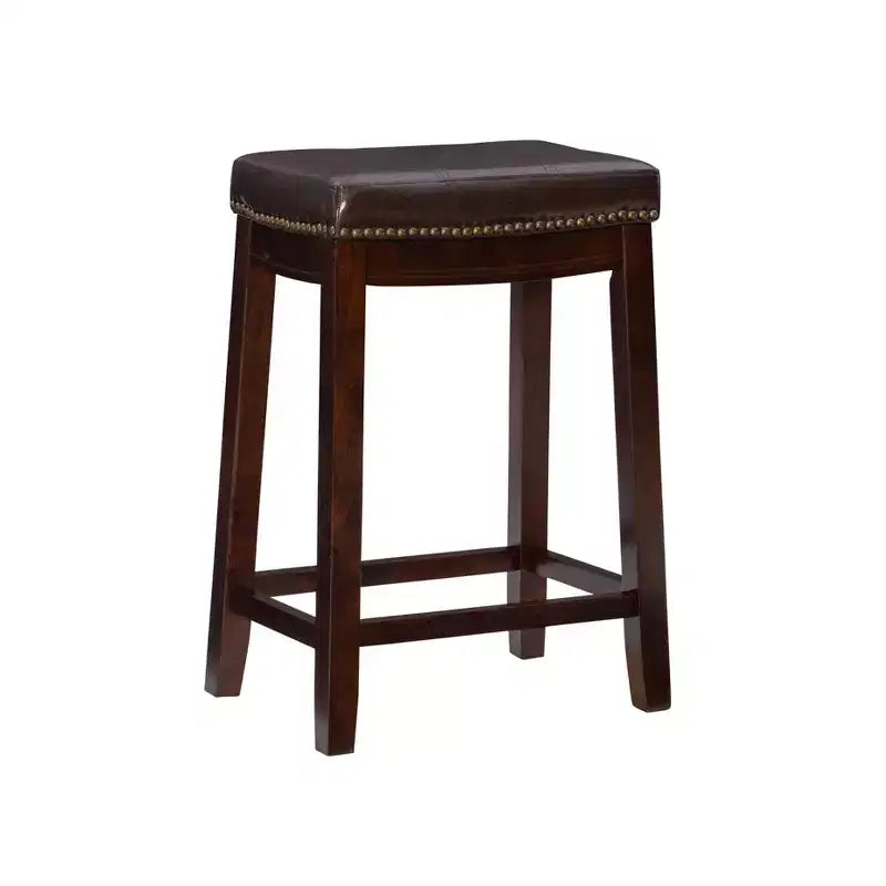 Lot de 2 tabourets de bar hauteur comptoir Claridge -