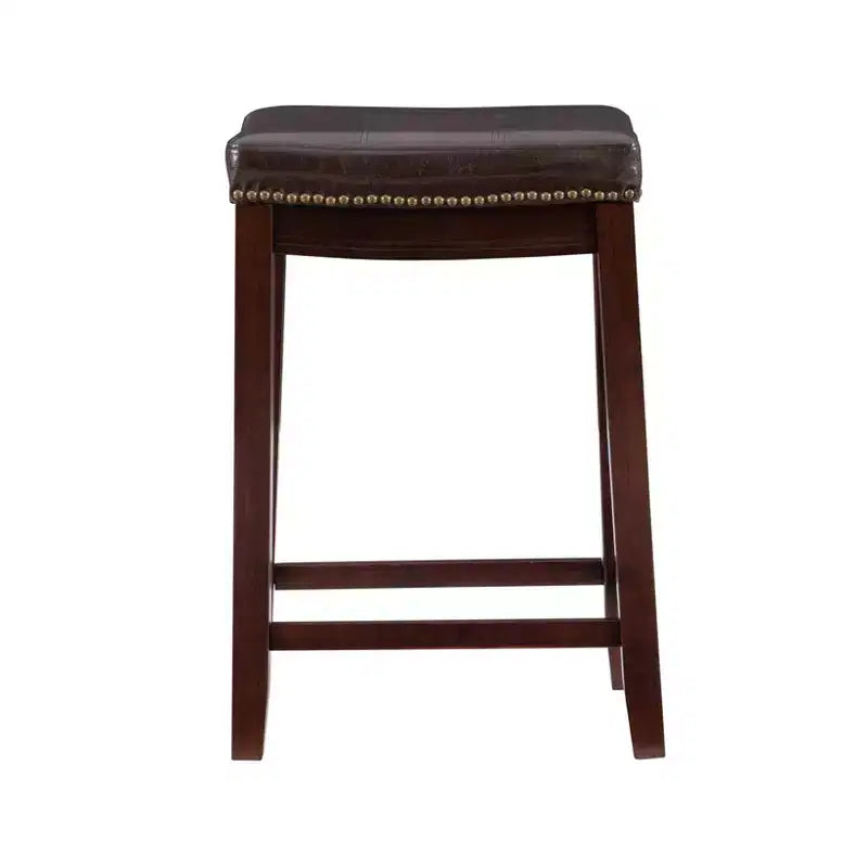 Lot de 2 tabourets de bar hauteur comptoir Claridge -