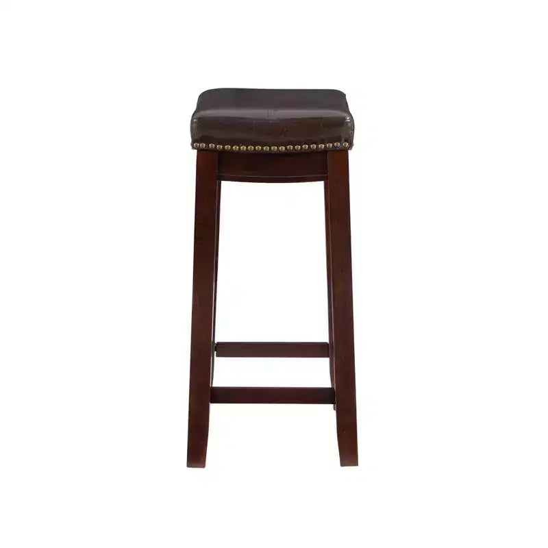 Lot de 2 tabourets de bar hauteur comptoir Claridge -
